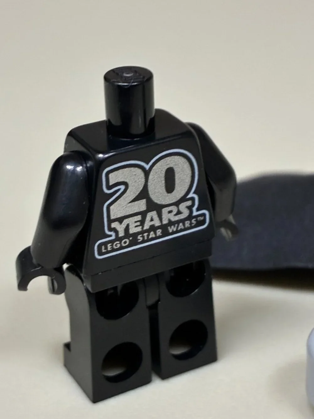 LEGO Star Wars sw0004 Minifigure Darth Vader Light Gray Head